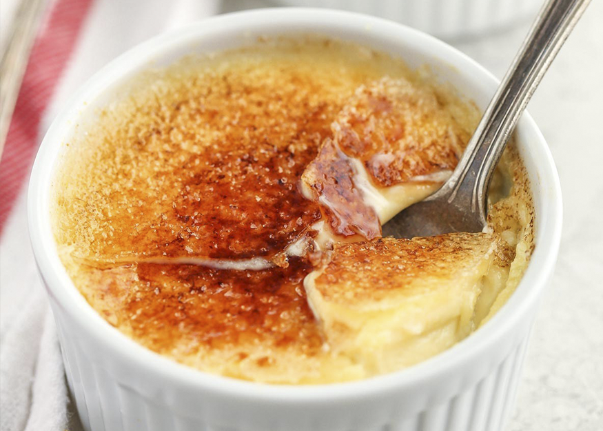 Aprenda a fazer um delicioso Crème Brûlée