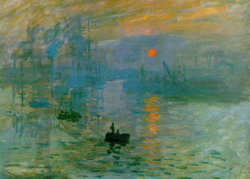 Claude Monet, Impression, soleil levant, 1872